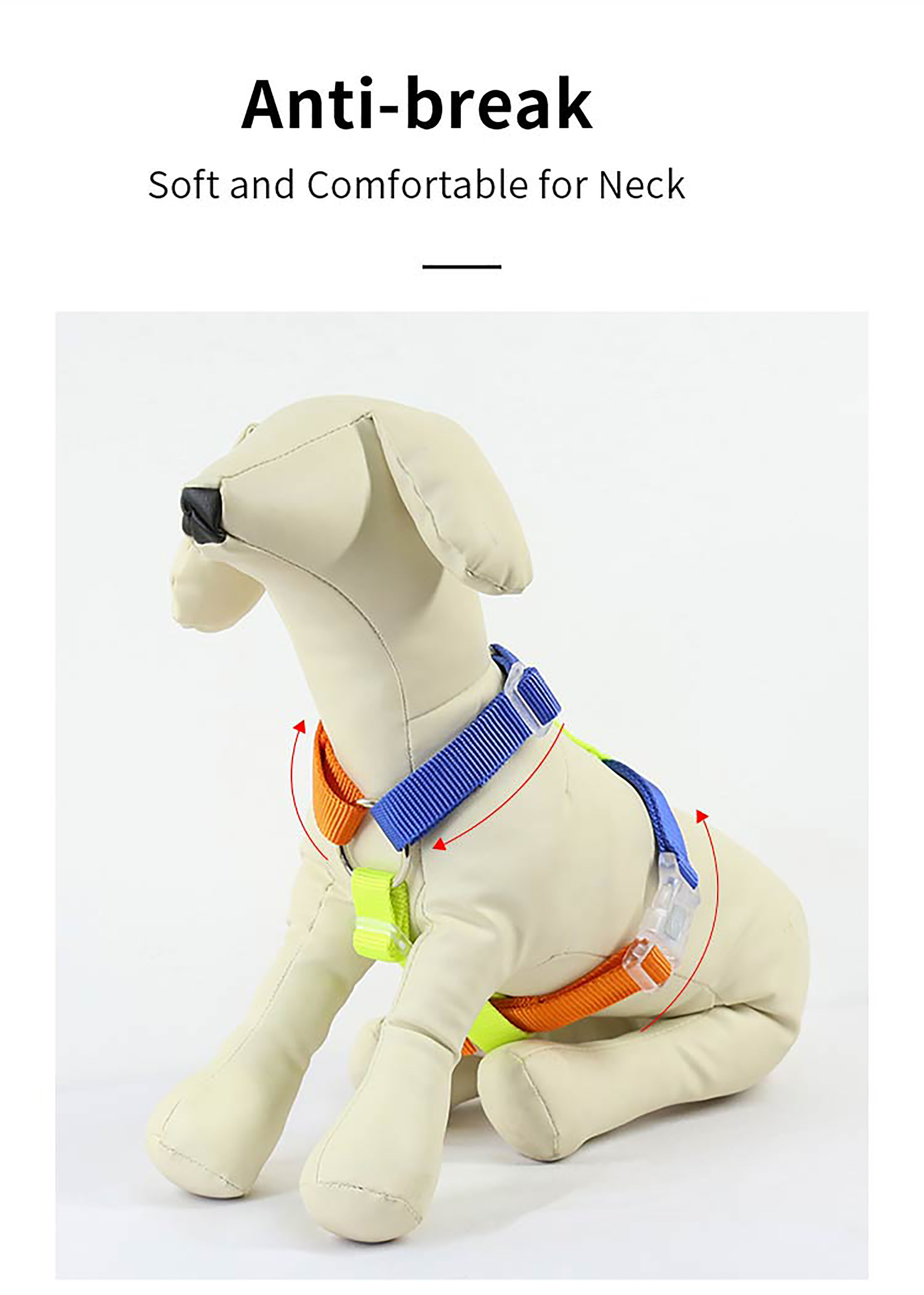 Buy Wholesale China Maychan Custom No Pull Colorful Dog Harness With