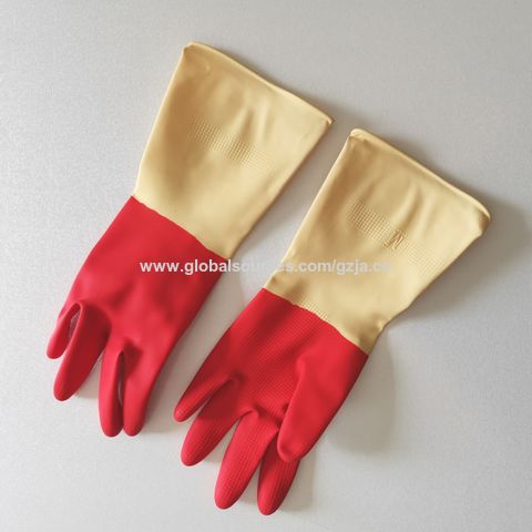 Black-Orange Heavy Duty Industrial Latex Glove/Sun Gloves Nitrile Glove  Vinyl Glove - China Disposable Glove and Nitrile Glove price