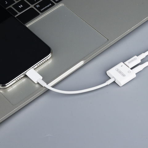 CABLE ADAPTADOR IPHONE SOMOSTEL BZ04 DE LIGHTNING A 3.5MM