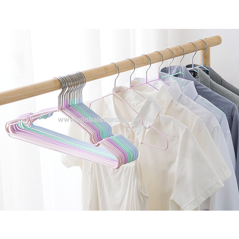 Space Saving Non-slip Clothes Hangers - Traceless Drying Rack For