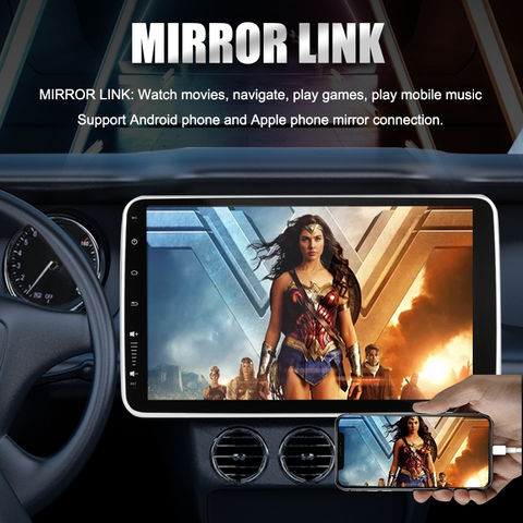 Universal 1 Din Car Reproductor multimedia 9 / 10 pulgadas de pantalla  táctil Autoradio Stereo Video Gps Wifi Auto Radio Android Video Player