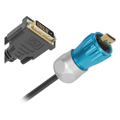 Câble mini HDMI vers DVI 1M, HDMI mini (C) vers DVI 24 + 1 broches