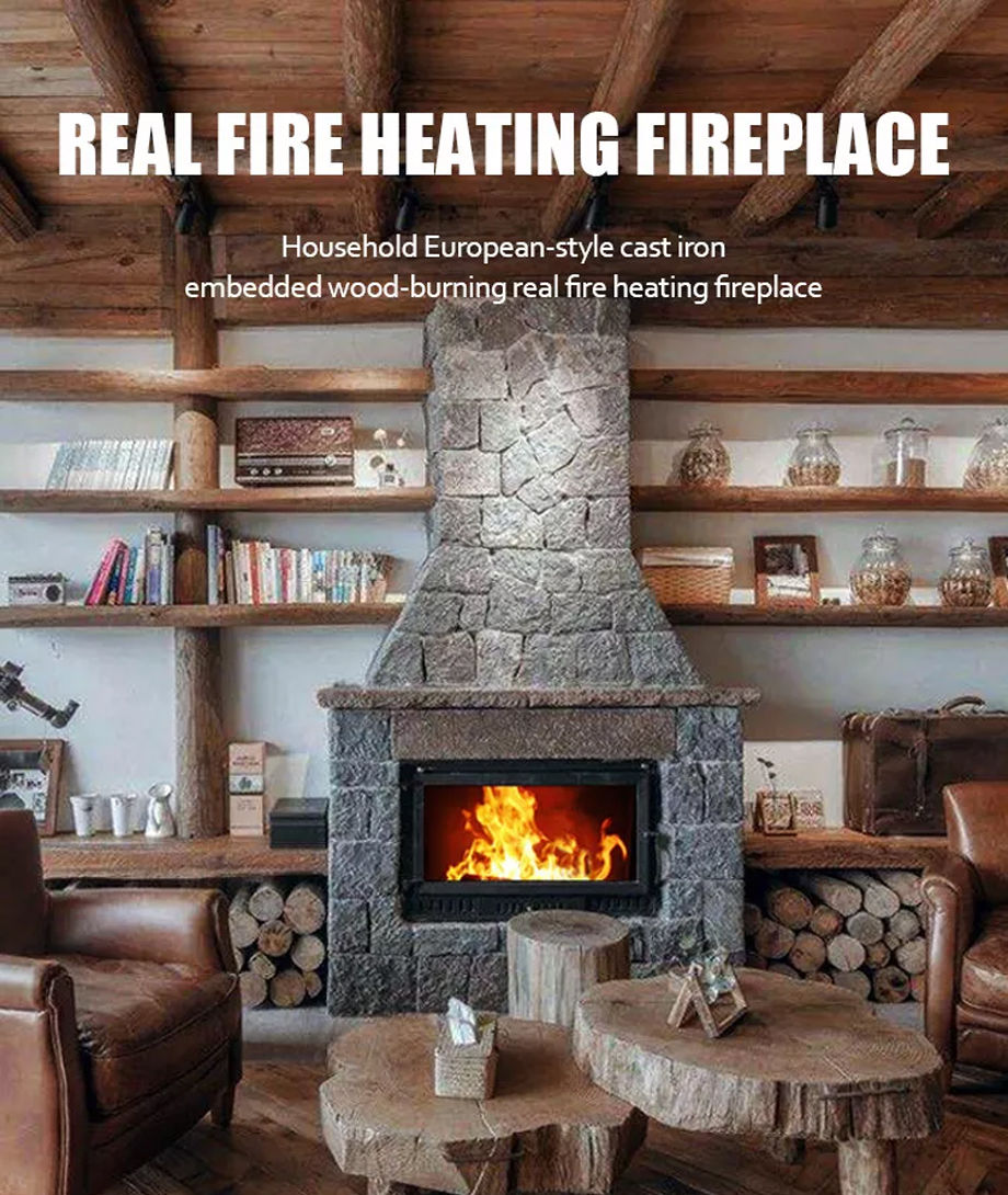 Buy Wholesale China Eu Large Cast Iron Stoves Firewood Burning Heaters  Unique Freestanding Fire Place Stove Indoor Wood Burning Embedded Fireplace  u0026 Firewood Stove at USD 590 | Global Sources