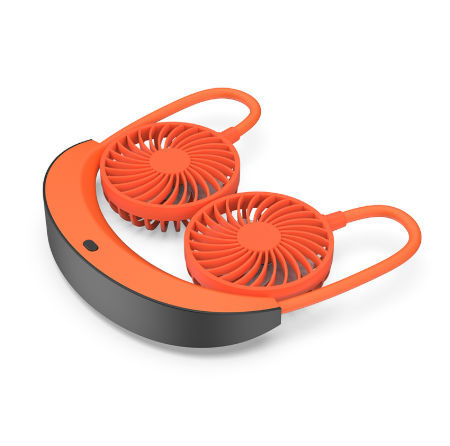 Factory Portable Neck Fan Hands Free Bladeless Neck Fan 5200 mAh Battery Operated Wearable Personal supplier