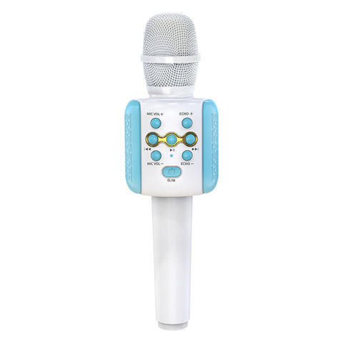 Microphone karaoké sans fil Bluetooth Home Party avec effet écho et  changeur de