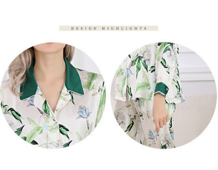 China Customized Silk Pajamas Long Sleeve Manufacturers, Suppliers, Factory  - Zhigeng