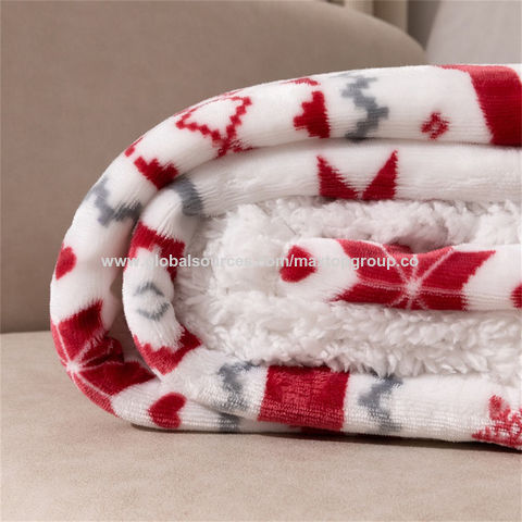 Christmas blankets on discount sale