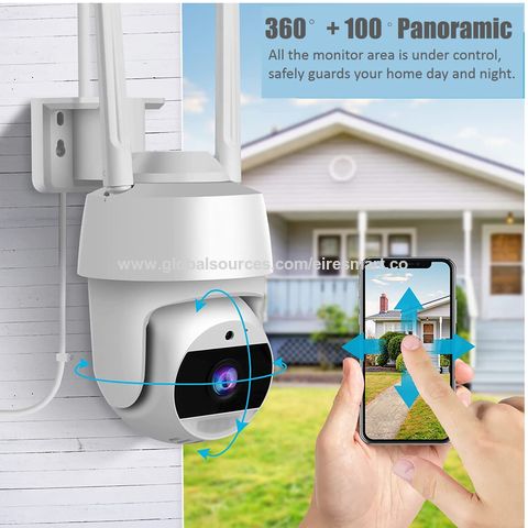 Wifi security camera with best sale temperature sensor