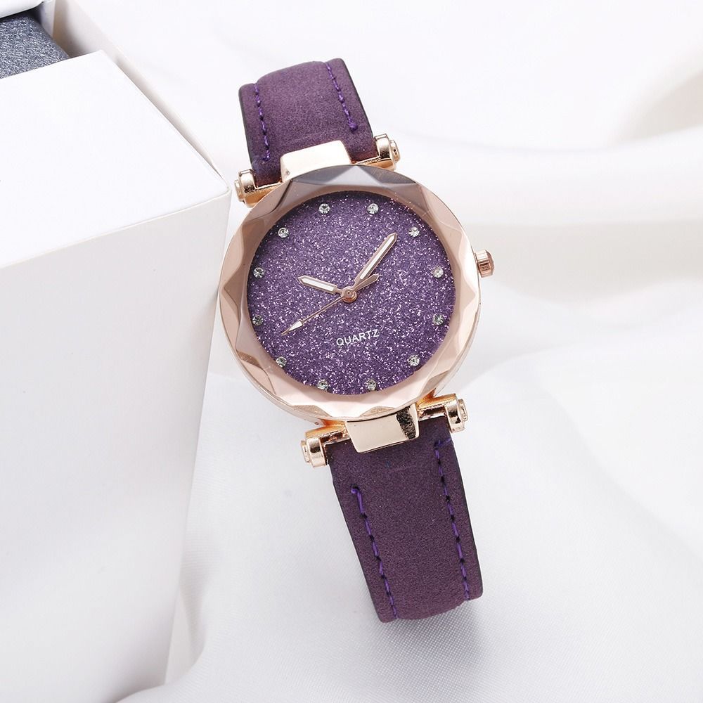 Buy Wholesale China Casual Women Romantic Starry Sky Wrist Watch Leather  Rhinestone Designer Ladies Clock Simple Dress G Gift Watches At USD Global  Sources | Women Watches Set S Tarry Sky Ladies