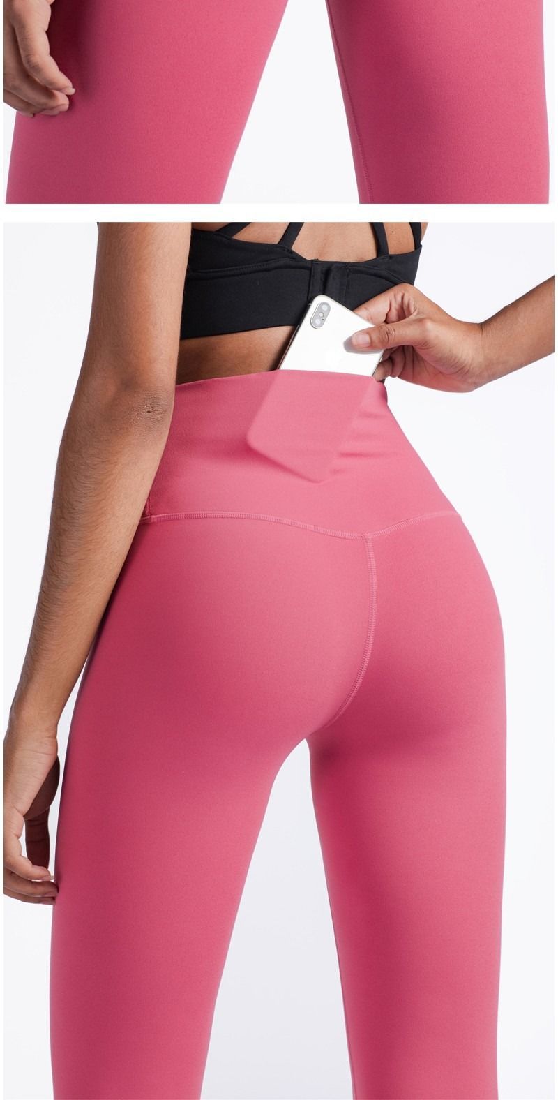 2020 Hot Sale Fitness Female Full Length Leggings 8 Colors Running