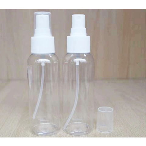 3 Pcs 200ml Plastic Small Spray Bottle Transparent For Water