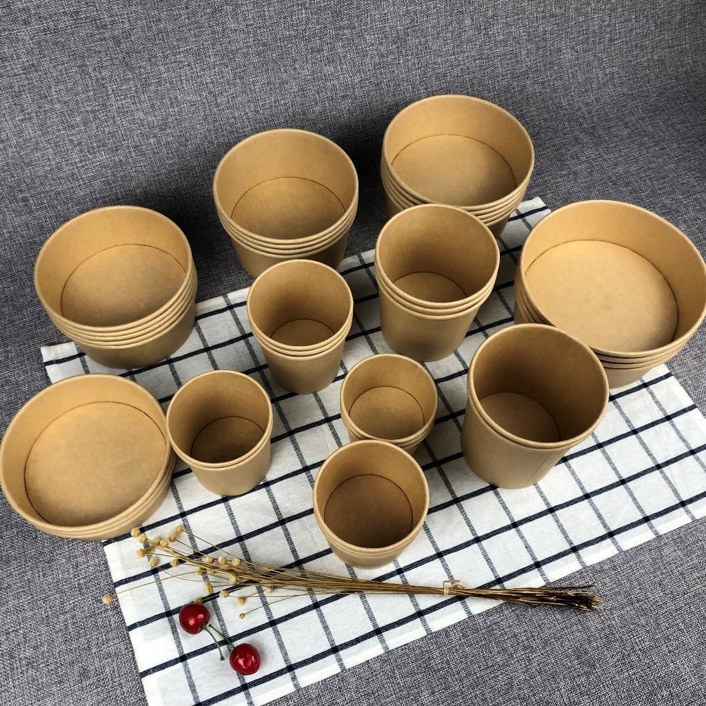 Buy Wholesale China Custom Kraft Paper Soup Container Take Away Soup