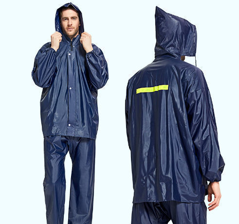 Compre Rainfreem Abrigo De Lluvia Para Hombre De Seguridad Impermeable Con  Capucha y Ropa De Lluvia de China por 4.6 USD