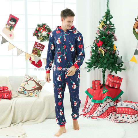 Pijama infantil Navidad invierno algodón 100%