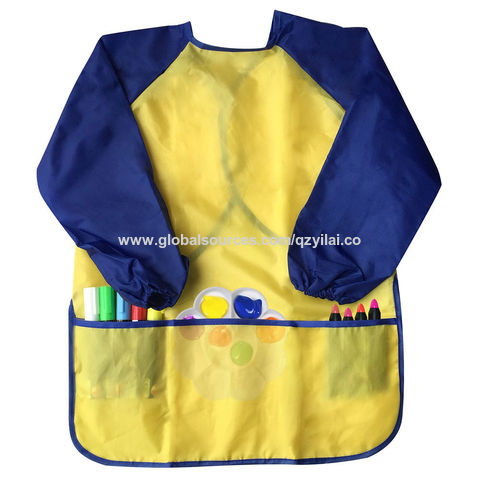 Buy Wholesale China Smock For Kids Waterproof Art Smock Painting Feeding & Kids  Painting Apron Handwork at USD 1.3