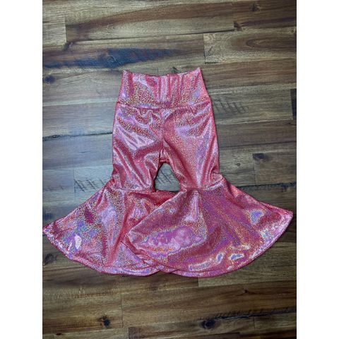 Yiyuan OEMD ODM Western Highland, pantalones de campana para niños, boho de vaca, leggings para niños, aptos para 0-12 años
