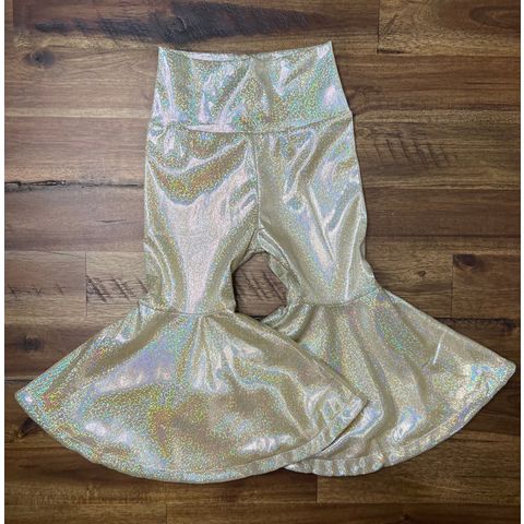 Yiyuan OEMD ODM Western Highland, pantalones de campana para niños, boho de vaca, leggings para niños, aptos para 0-12 años