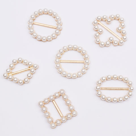 Accessoires de mode en strass, alliage, perles et cristaux colorés pour bijoux DIY