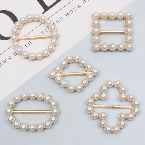 Accessoires de mode en strass, alliage, perles et cristaux colorés pour bijoux DIY