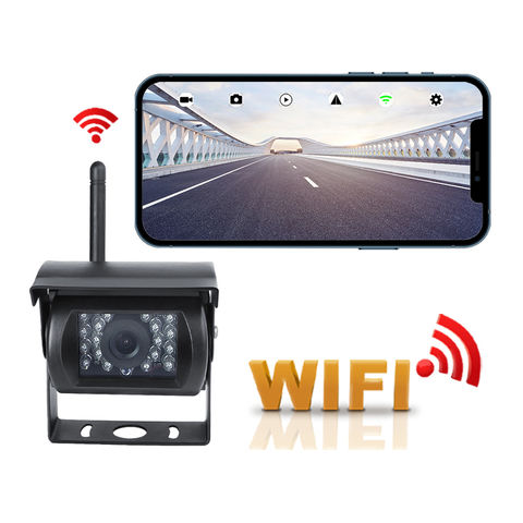 WiFi Wireless Car Truck RV Trailer Rear View Backup Camera CCTV For iOS  Android 