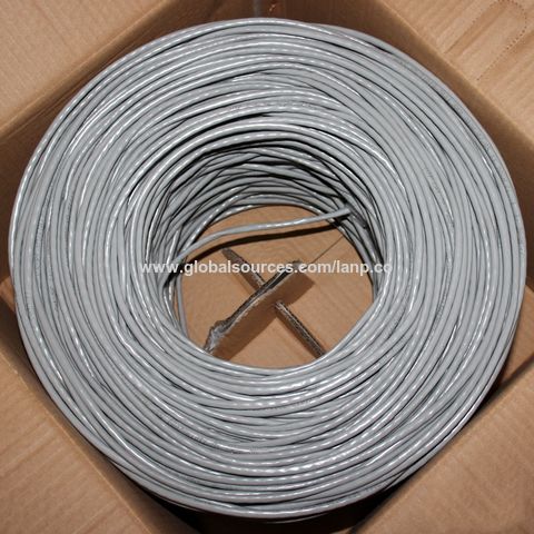 100m (330 ft) CAT6 Ethernet Solid Pure Copper Cable Reel Drum