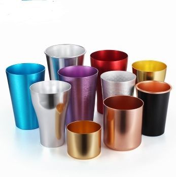 Buy Wholesale China 12oz 16oz Custom Recycled Aluminium Cup For Disposable  Recyclable Aluminum Cups & Aluminium Cup at USD 0.49