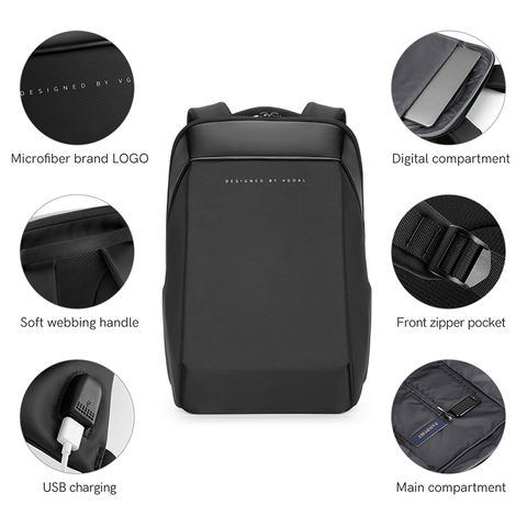  Kingsons Laptop Backpack - Slim Business Travel