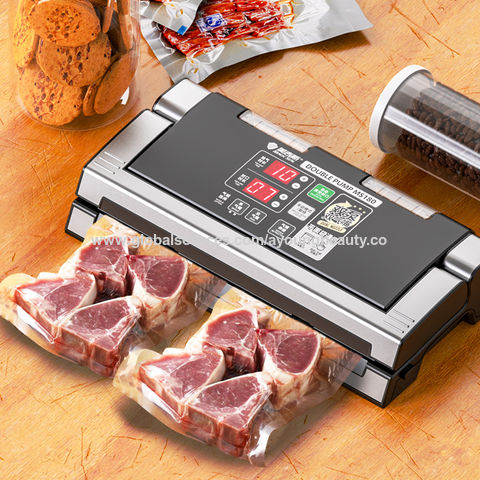 Buy Wholesale China Full Automatic Vacuum Sealing Machine Food Saver Model  Ms180 Home Commercial Food Packaging Sealer For Food Preservation Eu Plug &  Ms180 Automatic Vacuum Sealer Vacuum Bags Rolls at USD