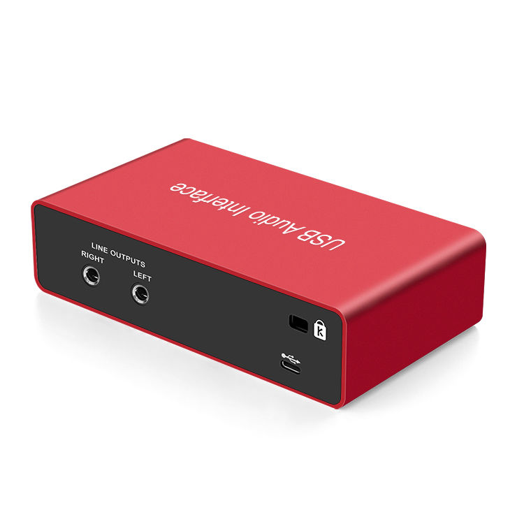 Buy Wholesale China Usb Audio Interface Solo +48v Phantom Power 24bit