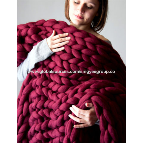 Handgewebte Decke für Ausstellungsraum, Wohnzimmer Sofa Decke