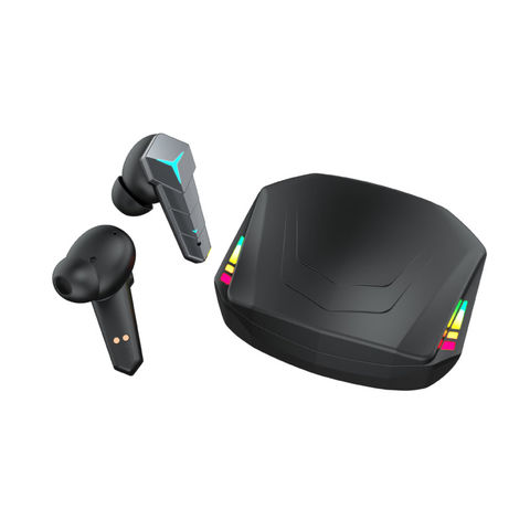 Auriculares inalámbricos G1 con Bluetooth para juegos con micrófono,  auriculares intrauditivos de alta sensibilidad con modo de juego/música,  luz