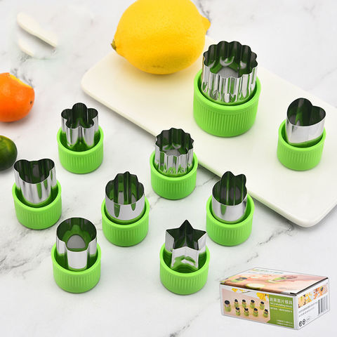 9pcs Multifunctional Vegetable Cutter & Slicer, Including Manual