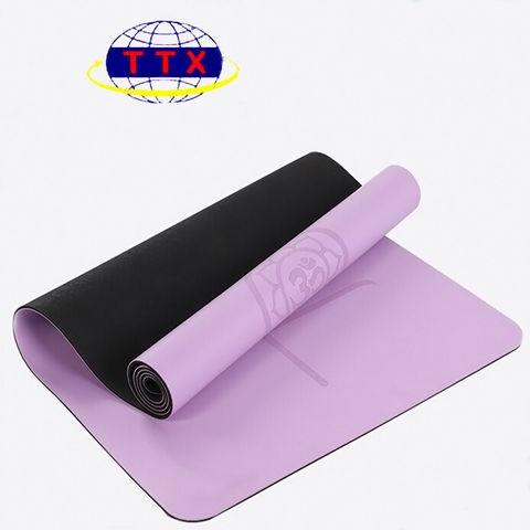 Dongguan Factory Offer High Density 6mm Anti Slip TPE Yoga Fitness