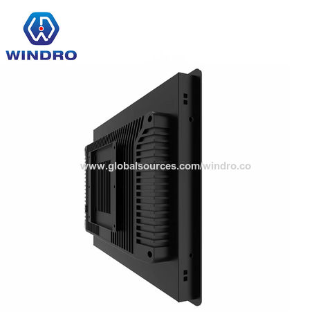 Leitor RFID Embutido Tela Sensível ao Toque Windows À Prova D'Água 10 19 polegadas Painel Frontal Sensível ao Toque Computador Tablet PC Industrial