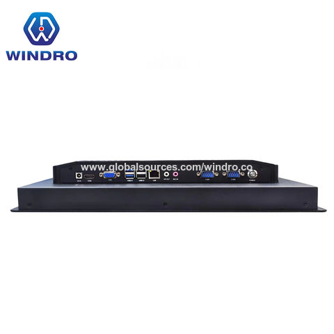 Leitor RFID Embutido Tela Sensível ao Toque Windows À Prova D'Água 10 19 polegadas Painel Frontal Sensível ao Toque Computador Tablet PC Industrial