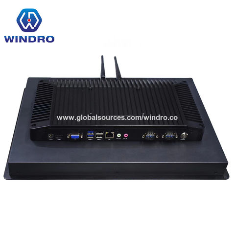 Leitor RFID Embutido Tela Sensível ao Toque Windows À Prova D'Água 10 19 polegadas Painel Frontal Sensível ao Toque Computador Tablet PC Industrial