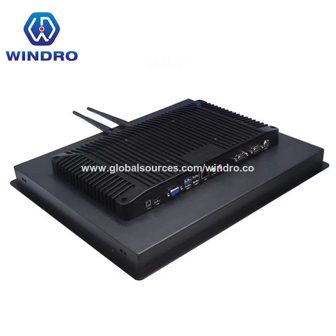 Leitor RFID Embutido Tela Sensível ao Toque Windows À Prova D'Água 10 19 polegadas Painel Frontal Sensível ao Toque Computador Tablet PC Industrial