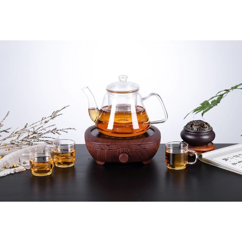 Buy Wholesale Hong Kong SAR 600mlglass Tea Sets,borosilicate Glass Teapot+cup  Set, Tea Maker Tea Kettle With Silicone Bottom & Tea Sets Teapot Tea Cup at  USD 5