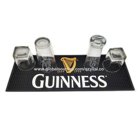 China Customized Custom PVC Rubber Drip Mat Beer Bar Mat Suppliers