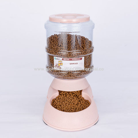 Pet Standing Water Dispenser Feeder Bowl 500ml No Drip Automatic Water  Bottle