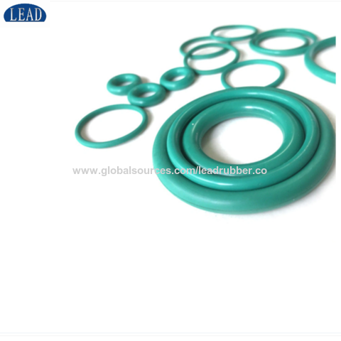 Colored Fuel Resistant Rubber Seal Rings 40Shore A- 90 Shore A Hardness