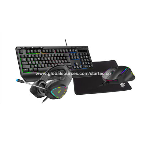 مجموعة ألعاب RGB 4 في 1 خاصة وحصرية ST-COM8908 - طقم ألعاب احترافي