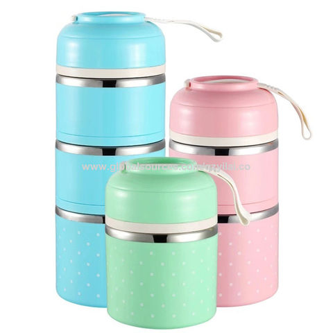 Stackable Lunch Box Portable Hermetic Lunch Box Electric Heating