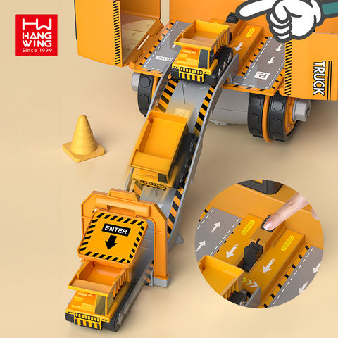 Crawler Crane Toys Simulation Engineering Car Model Children's Toy Yellow