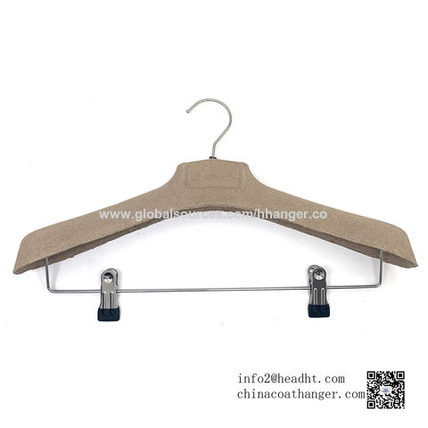 Heavy Duty FSC Recyclable Paper Cardboard Coat Hanger Hangers in Bulk  Wholesale - China Paper Hanger and Chipboard Hanger price