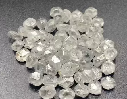 2 Diamants De Laboratoire CVD Princesse 3mm - Couleur D, Pureté IF, Certifiés AGL