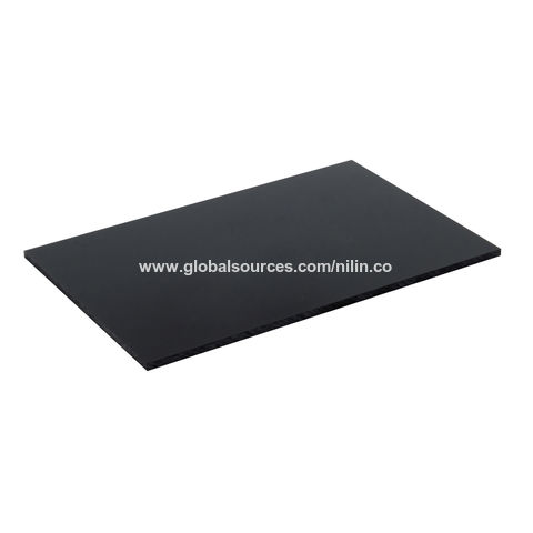 Acrylique Noir perspex Feuille Plastique Matériel 2mm 3mm 5mm 6mm 8mm 10mm  20mm