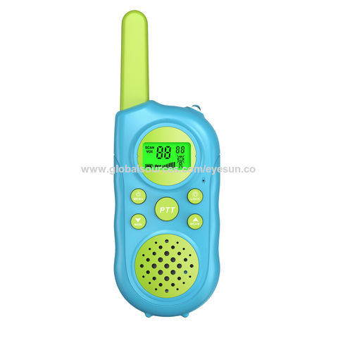 Acheter Paquet de 2 talkies-walkies pour enfants, longue portée de 3 KM,  talkie-walkie pour enfants, Radio portable, jouet pour enfants, cadeaux pour  garçons et filles