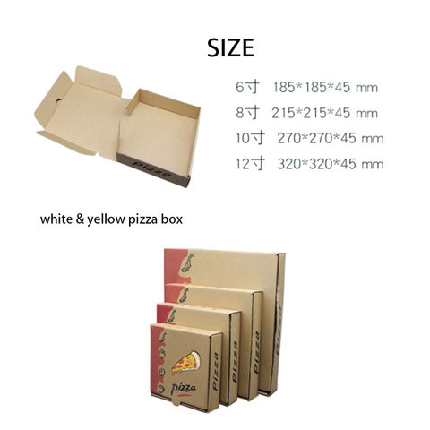 Cajas cartón microcorrugado Pizza Grande - ePack Soluciones