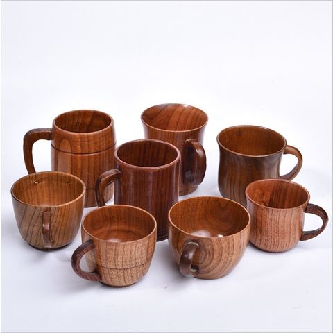 Rubberwood Coffee Cup - Natural & Sustainable– The Clean Market